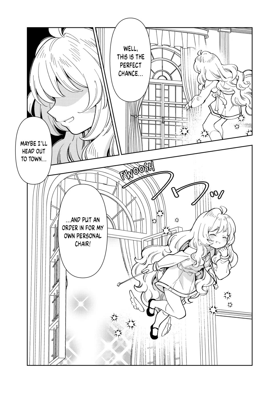The Great Saint's Carefree Journey to Another World. Chapter 11 page 11 - Chapter 11: A Chair That Saints Never Want to Get Up From?!