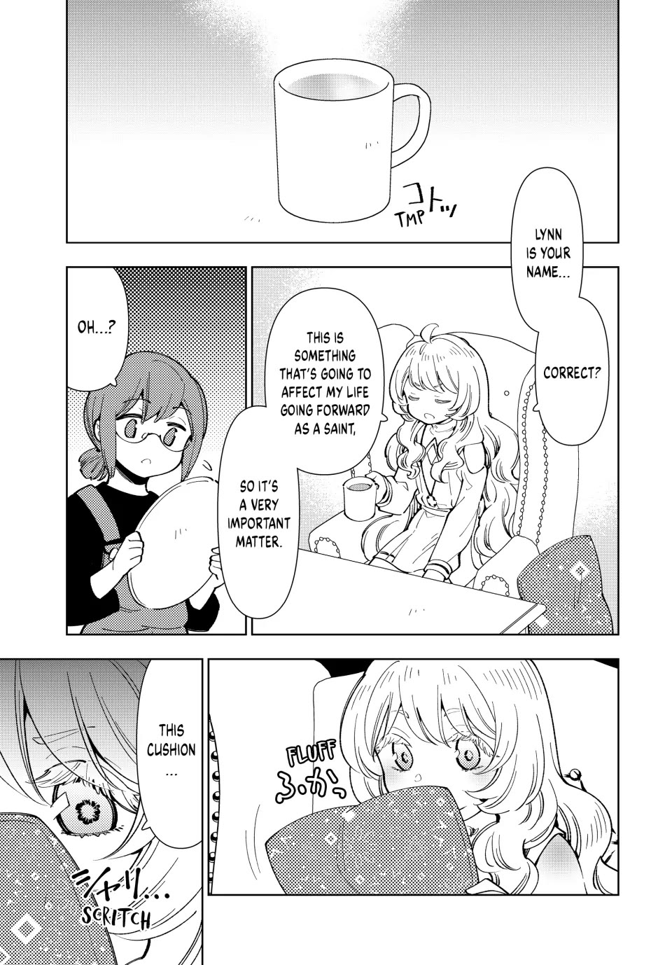 The Great Saint's Carefree Journey to Another World. Chapter 11 page 17 - Chapter 11: A Chair That Saints Never Want to Get Up From?!