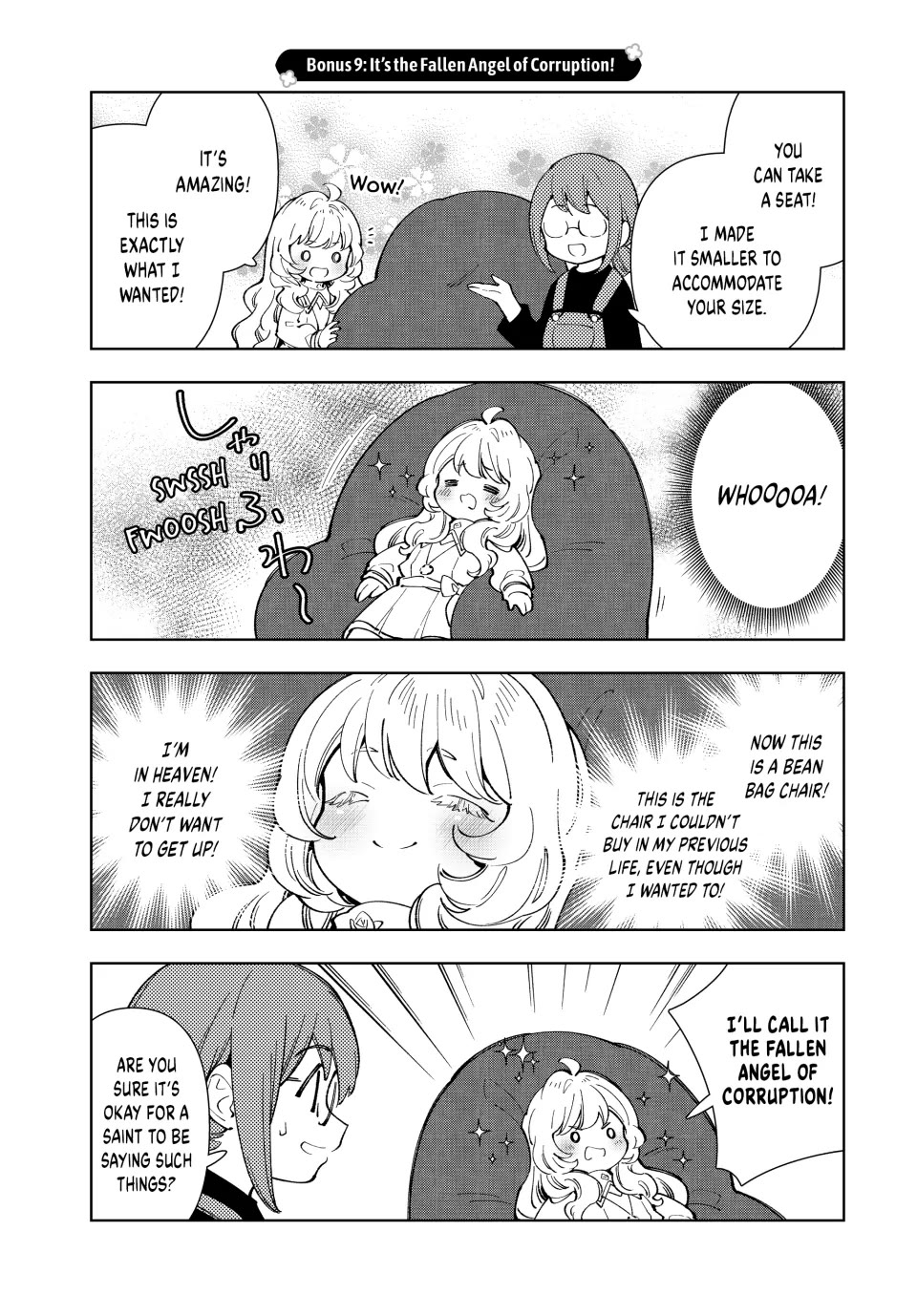 The Great Saint's Carefree Journey to Another World. Chapter 11 page 33 - Chapter 11: A Chair That Saints Never Want to Get Up From?!