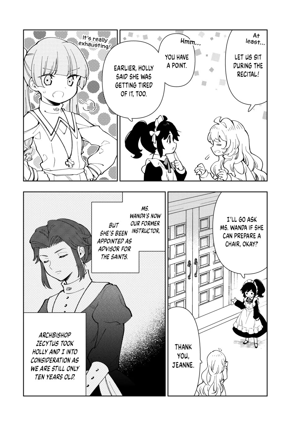 The Great Saint's Carefree Journey to Another World. Chapter 11 page 8 - Chapter 11: A Chair That Saints Never Want to Get Up From?!