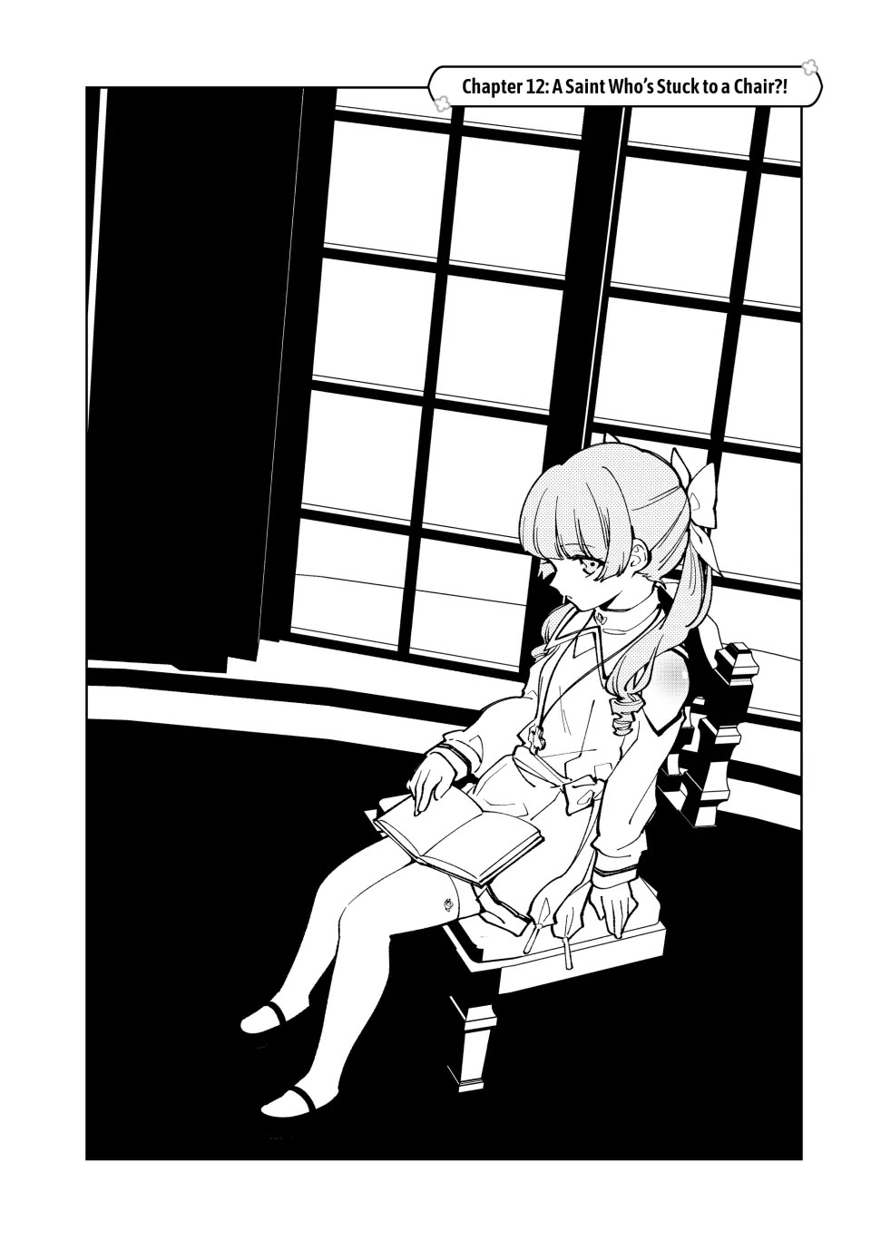 The Great Saint's Carefree Journey to Another World. Chapter 12 page 1 - Chapter 12: A Saint Who's Stuck to a Chair?!