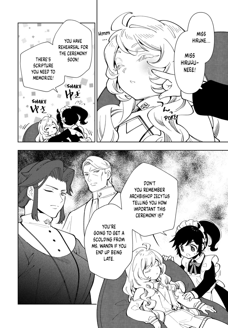 The Great Saint's Carefree Journey to Another World. Chapter 12 page 12 - Chapter 12: A Saint Who's Stuck to a Chair?!