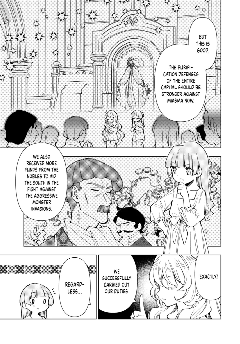 The Great Saint's Carefree Journey to Another World. Chapter 12 page 22 - Chapter 12: A Saint Who's Stuck to a Chair?!