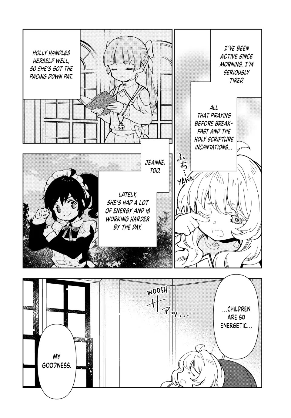 The Great Saint's Carefree Journey to Another World. Chapter 12 page 4 - Chapter 12: A Saint Who's Stuck to a Chair?!