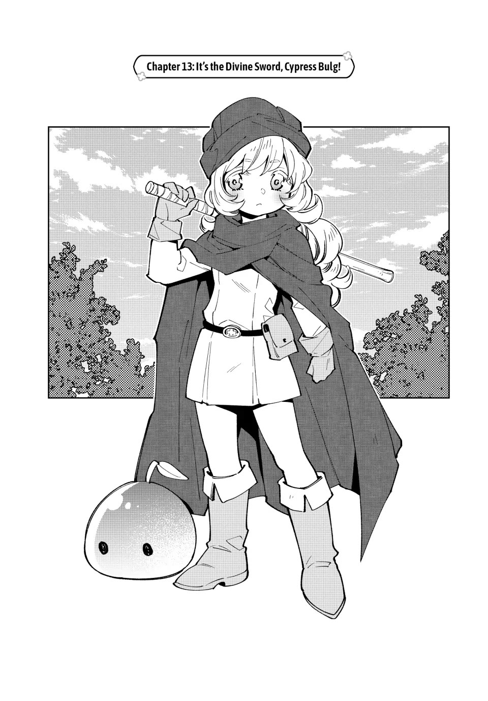 The Great Saint's Carefree Journey to Another World. Chapter 13 page 1 - Chapter 13: It's the Divine Sword, Cypress Bulg!