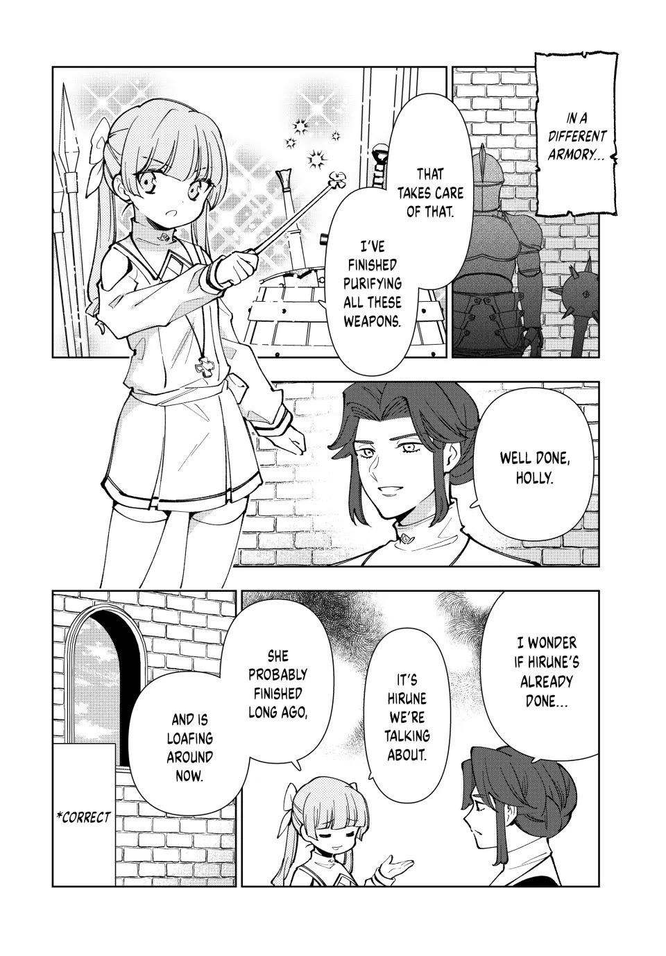 The Great Saint's Carefree Journey to Another World. Chapter 13 page 13 - Chapter 13: It's the Divine Sword, Cypress Bulg!