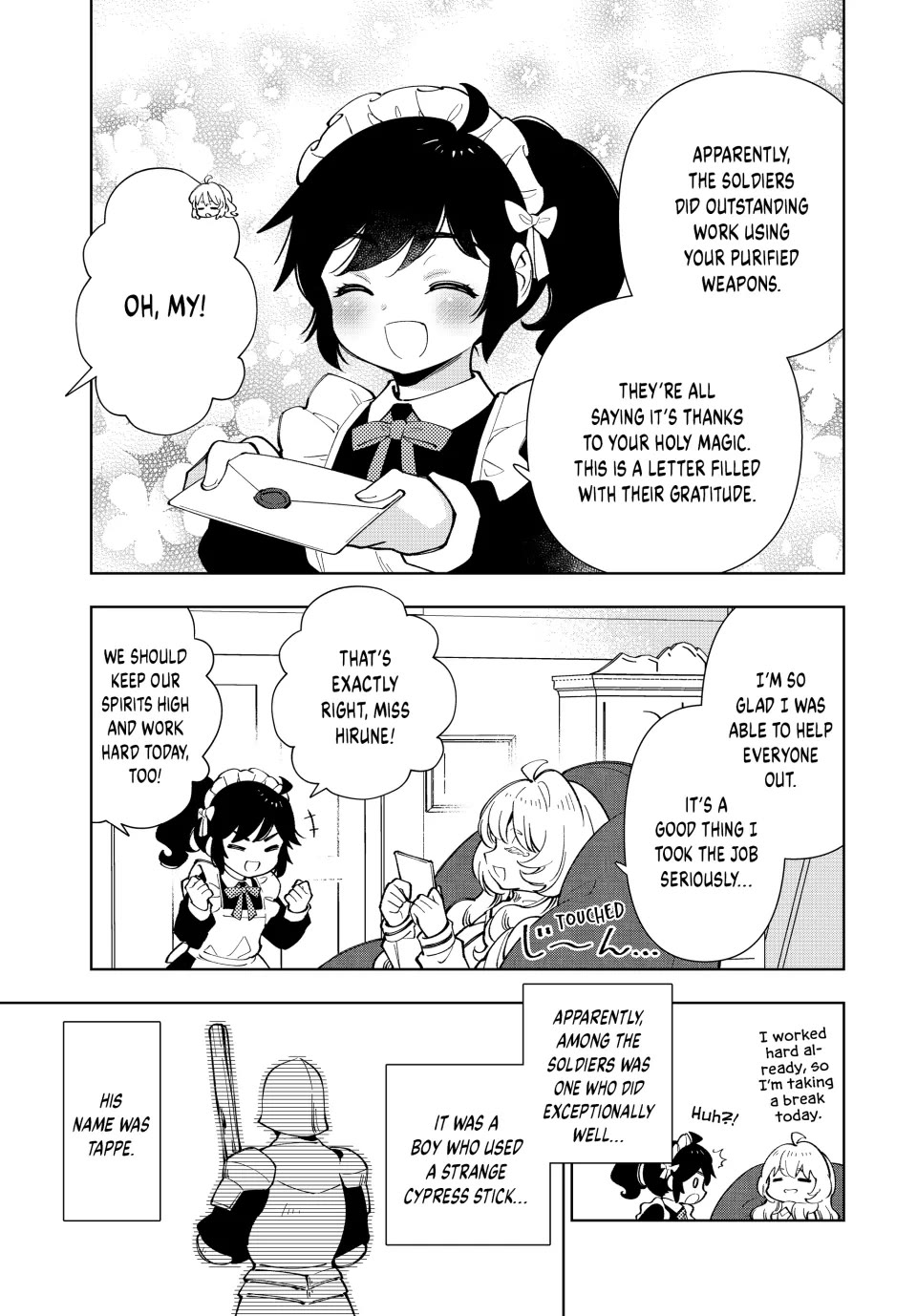The Great Saint's Carefree Journey to Another World. Chapter 13 page 25 - Chapter 13: It's the Divine Sword, Cypress Bulg!