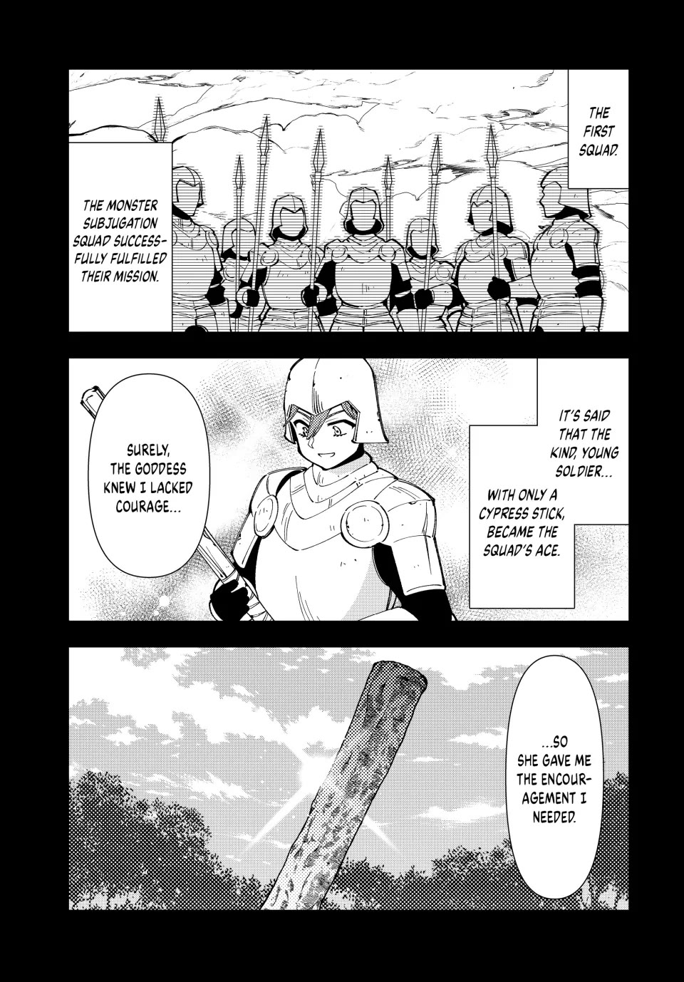 The Great Saint's Carefree Journey to Another World. Chapter 13 page 27 - Chapter 13: It's the Divine Sword, Cypress Bulg!