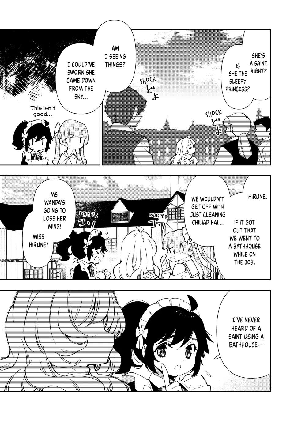 The Great Saint's Carefree Journey to Another World. Chapter 14 page 16 - Chapter 14: Let's Go to the Bathhouse!