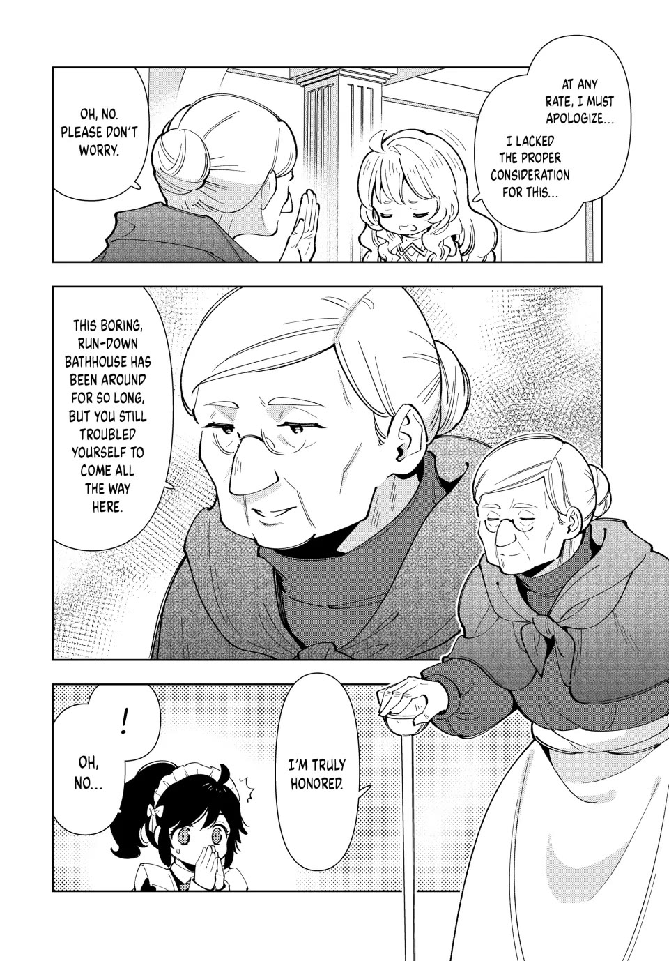 The Great Saint's Carefree Journey to Another World. Chapter 14 page 21 - Chapter 14: Let's Go to the Bathhouse!