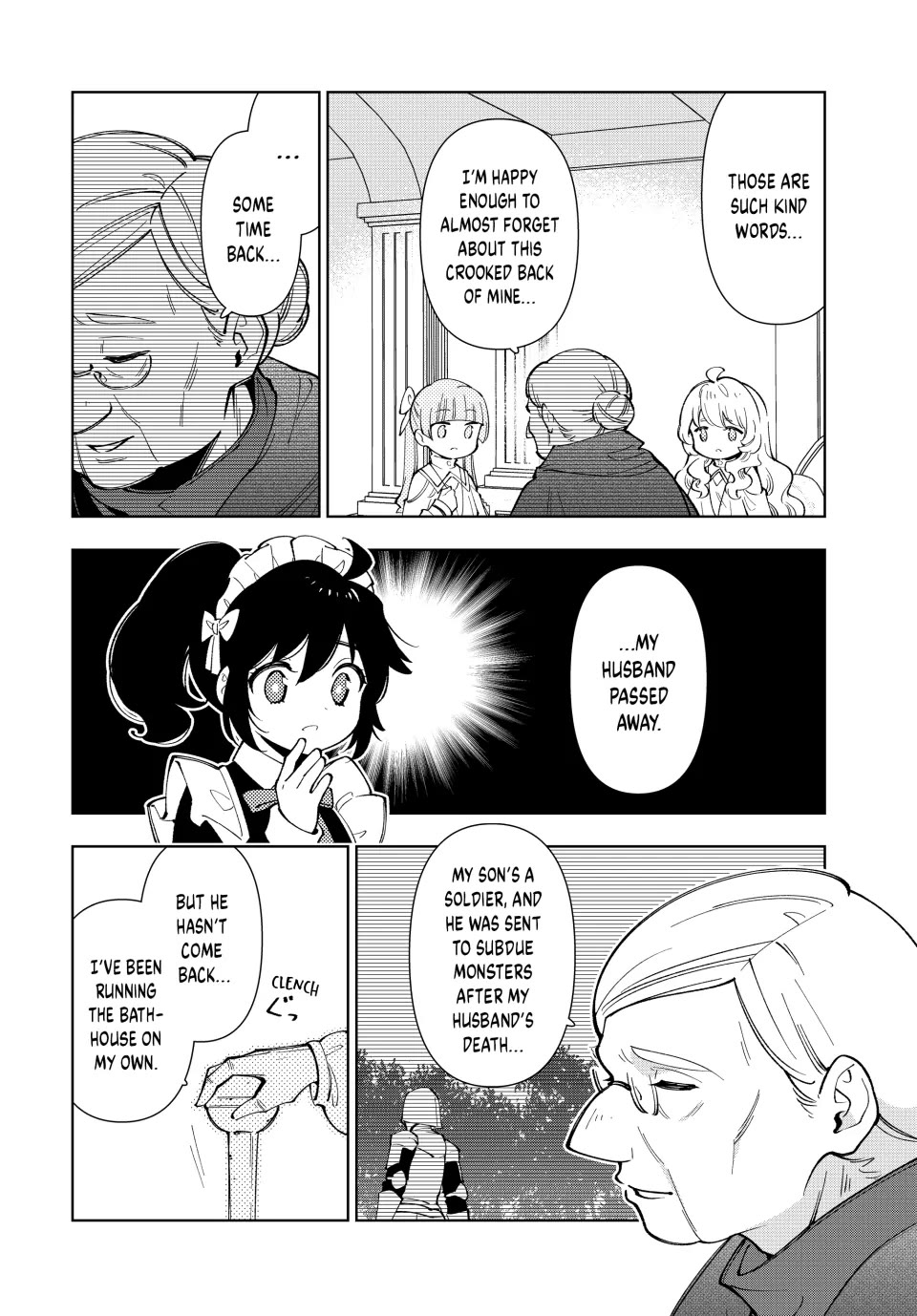 The Great Saint's Carefree Journey to Another World. Chapter 14 page 23 - Chapter 14: Let's Go to the Bathhouse!