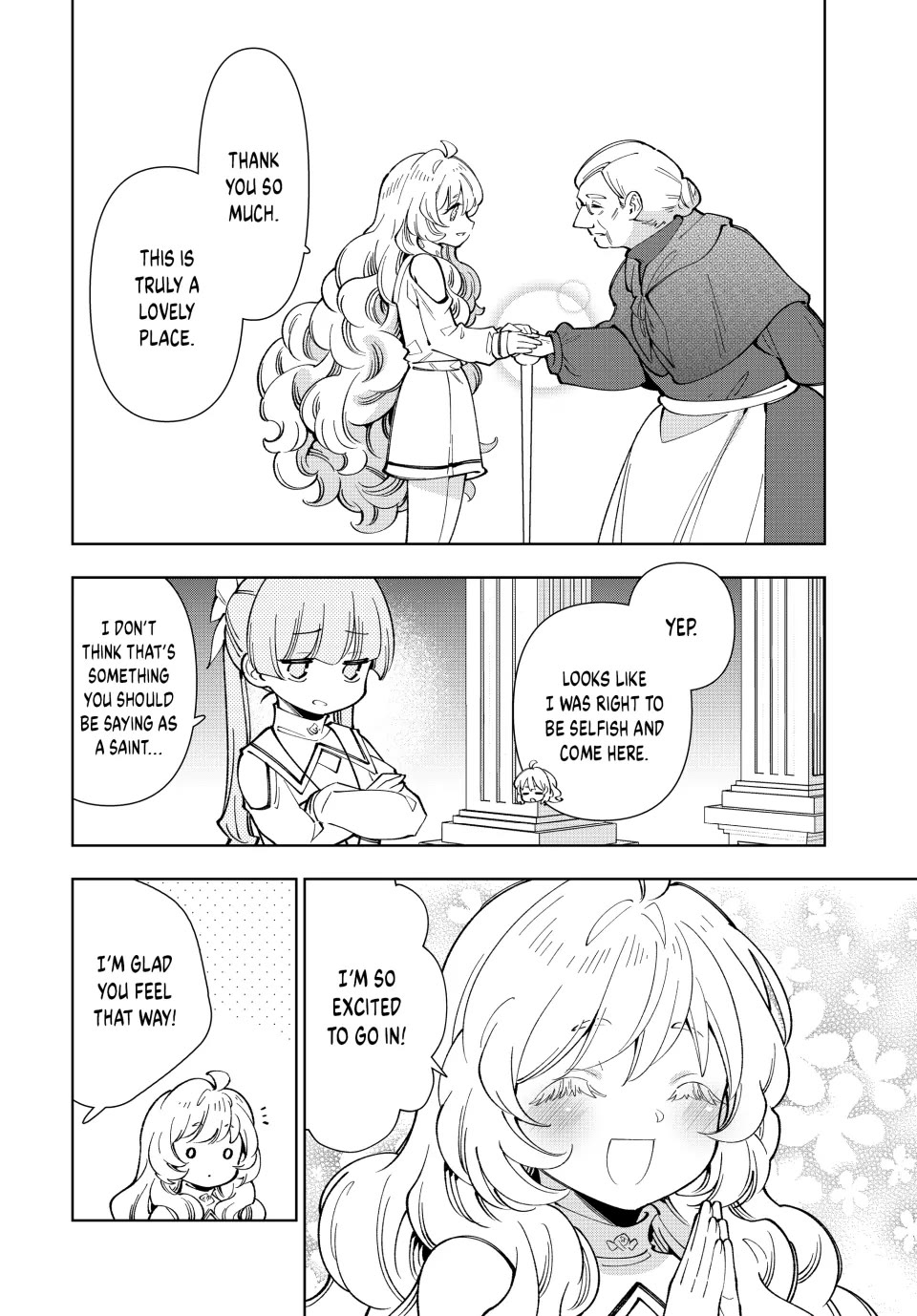 The Great Saint's Carefree Journey to Another World. Chapter 14 page 25 - Chapter 14: Let's Go to the Bathhouse!