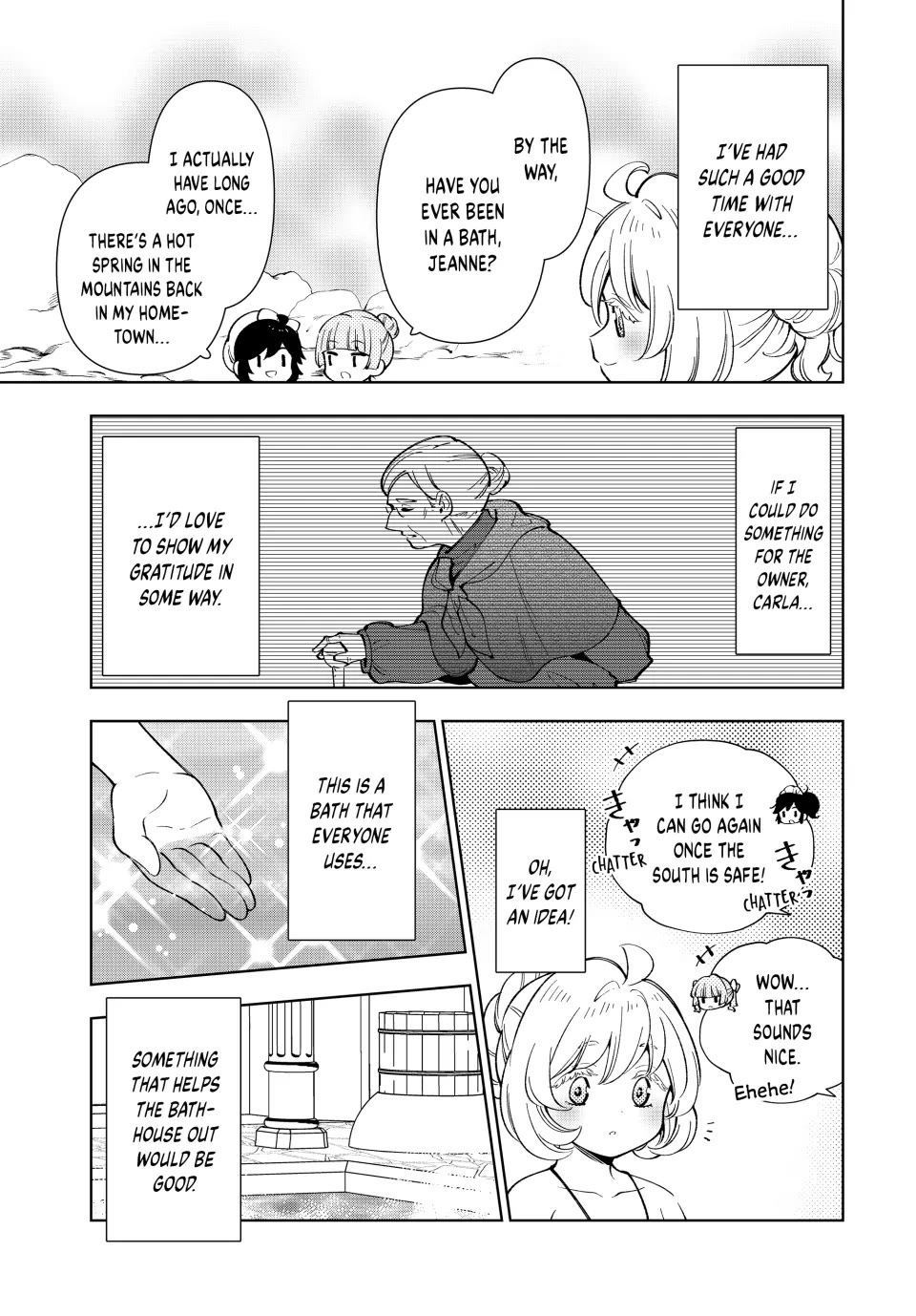 The Great Saint's Carefree Journey to Another World. Chapter 15 page 13 - Chapter 15: An Otherworldly Bath! Do Come Again!