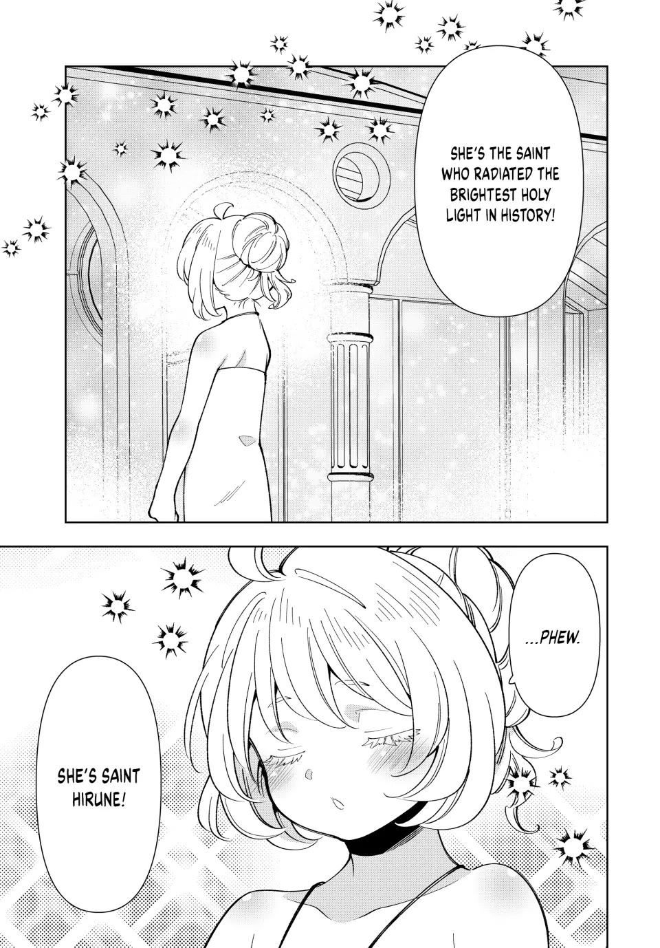 The Great Saint's Carefree Journey to Another World. Chapter 15 page 16 - Chapter 15: An Otherworldly Bath! Do Come Again!