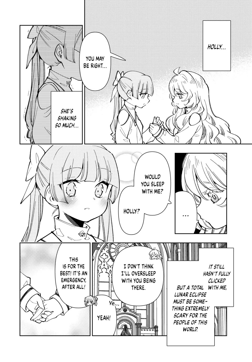 The Great Saint's Carefree Journey to Another World. Chapter 16 page 14 - Chapter 16: An Exciting Total Lunar Eclipse... Preceded by a Nap?!