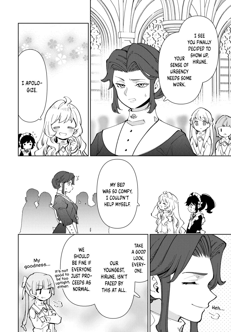 The Great Saint's Carefree Journey to Another World. Chapter 17 page 4 - Chapter 17: Avoid Sleep! Protect the Peace!