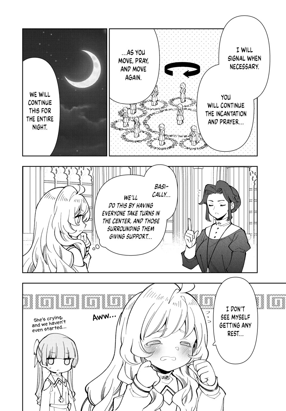 The Great Saint's Carefree Journey to Another World. Chapter 17 page 6 - Chapter 17: Avoid Sleep! Protect the Peace!