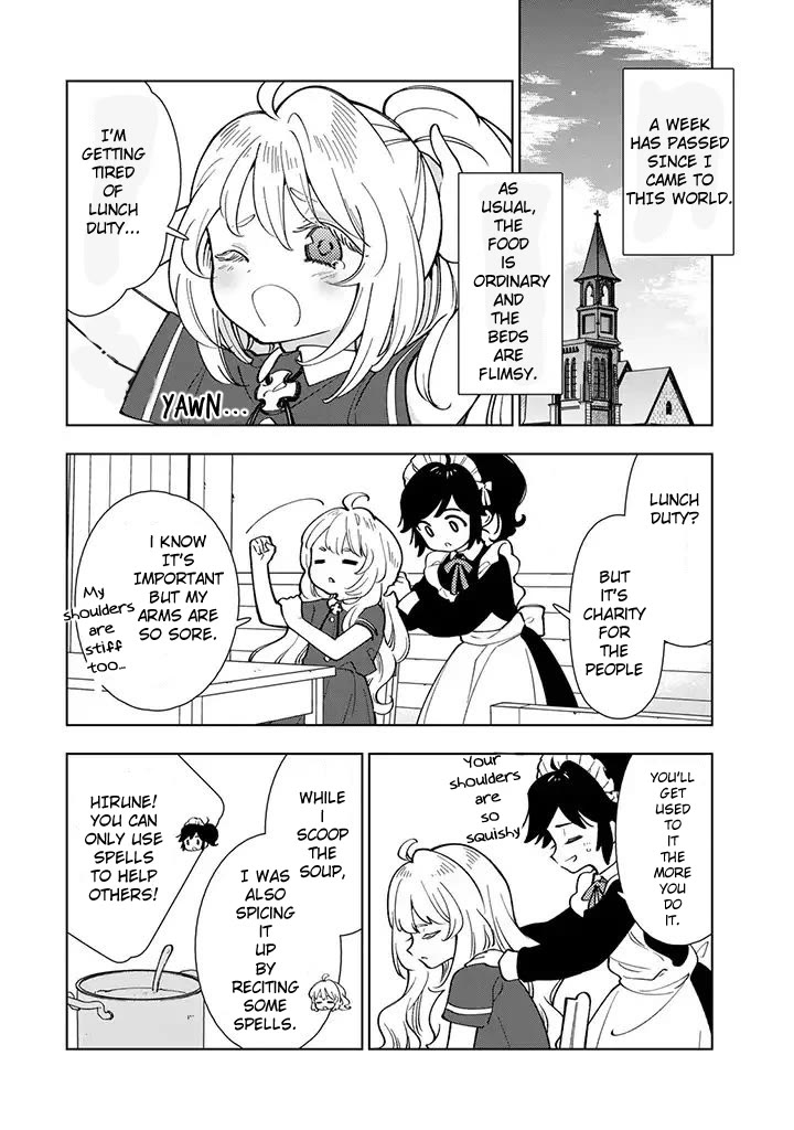 The Great Saint's Carefree Journey to Another World. Chapter 2 page 4 - Chapter 2: A Friend With a Pretty Hair Color