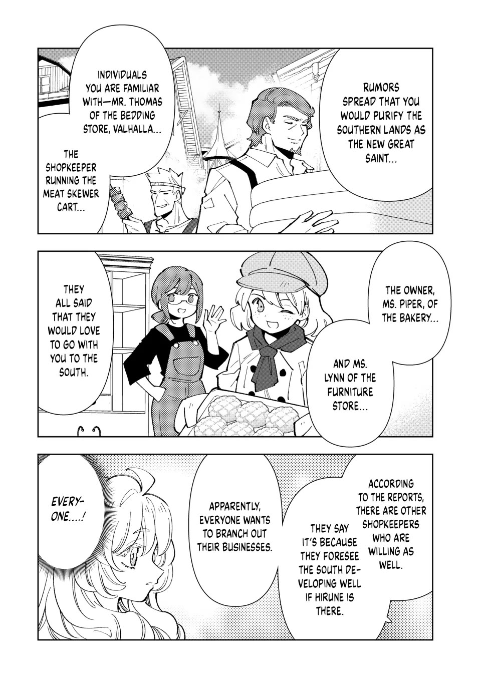 The Great Saint's Carefree Journey to Another World. Chapter 20 page 10 - Chapter 20: Great Saint Hirune's Departure!