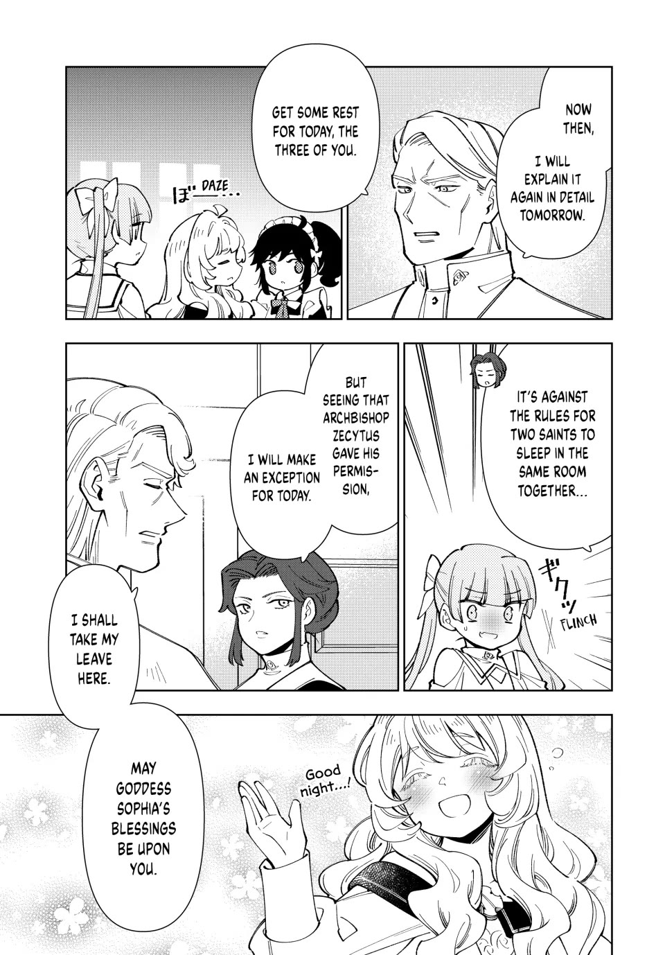 The Great Saint's Carefree Journey to Another World. Chapter 20 page 13 - Chapter 20: Great Saint Hirune's Departure!