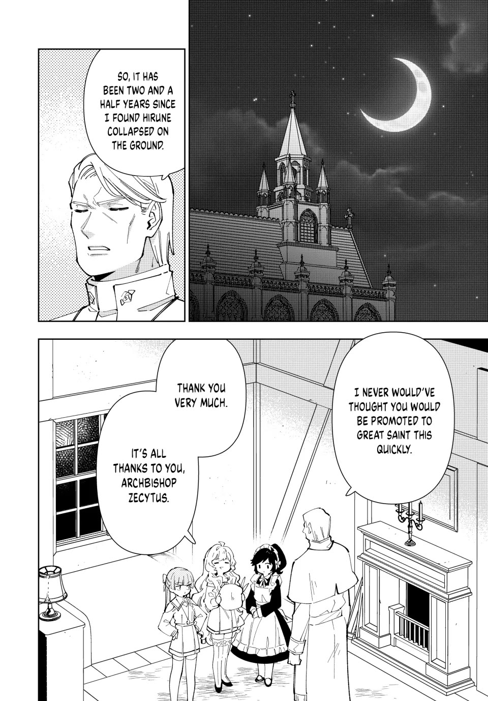 The Great Saint's Carefree Journey to Another World. Chapter 20 page 2 - Chapter 20: Great Saint Hirune's Departure!