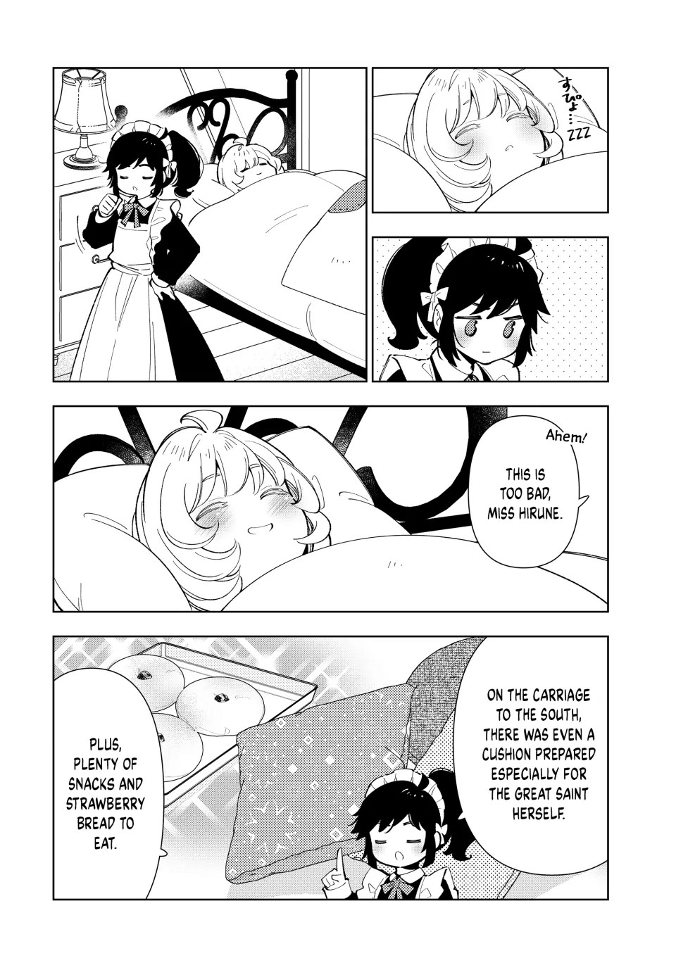The Great Saint's Carefree Journey to Another World. Chapter 20 page 24 - Chapter 20: Great Saint Hirune's Departure!