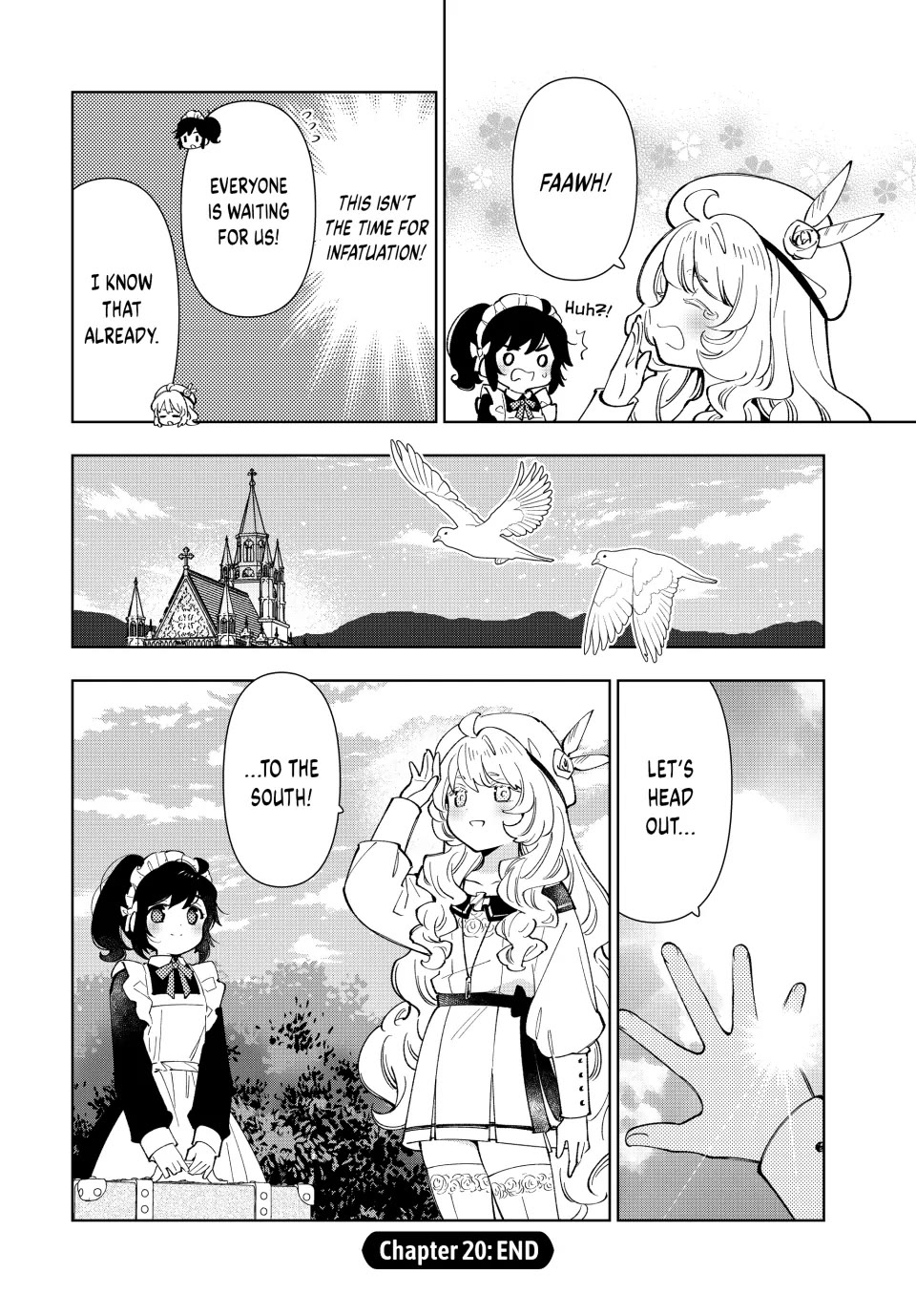 The Great Saint's Carefree Journey to Another World. Chapter 20 page 29 - Chapter 20: Great Saint Hirune's Departure!