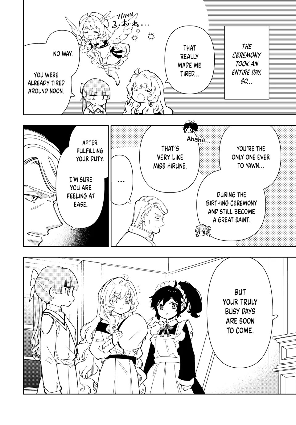 The Great Saint's Carefree Journey to Another World. Chapter 20 page 4 - Chapter 20: Great Saint Hirune's Departure!