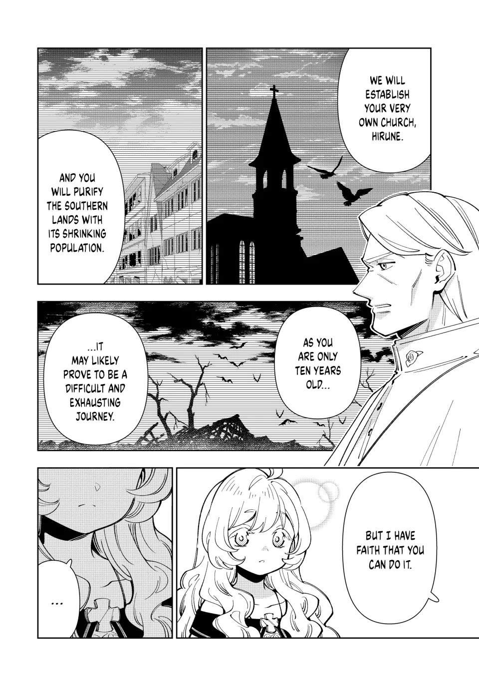 The Great Saint's Carefree Journey to Another World. Chapter 20 page 6 - Chapter 20: Great Saint Hirune's Departure!