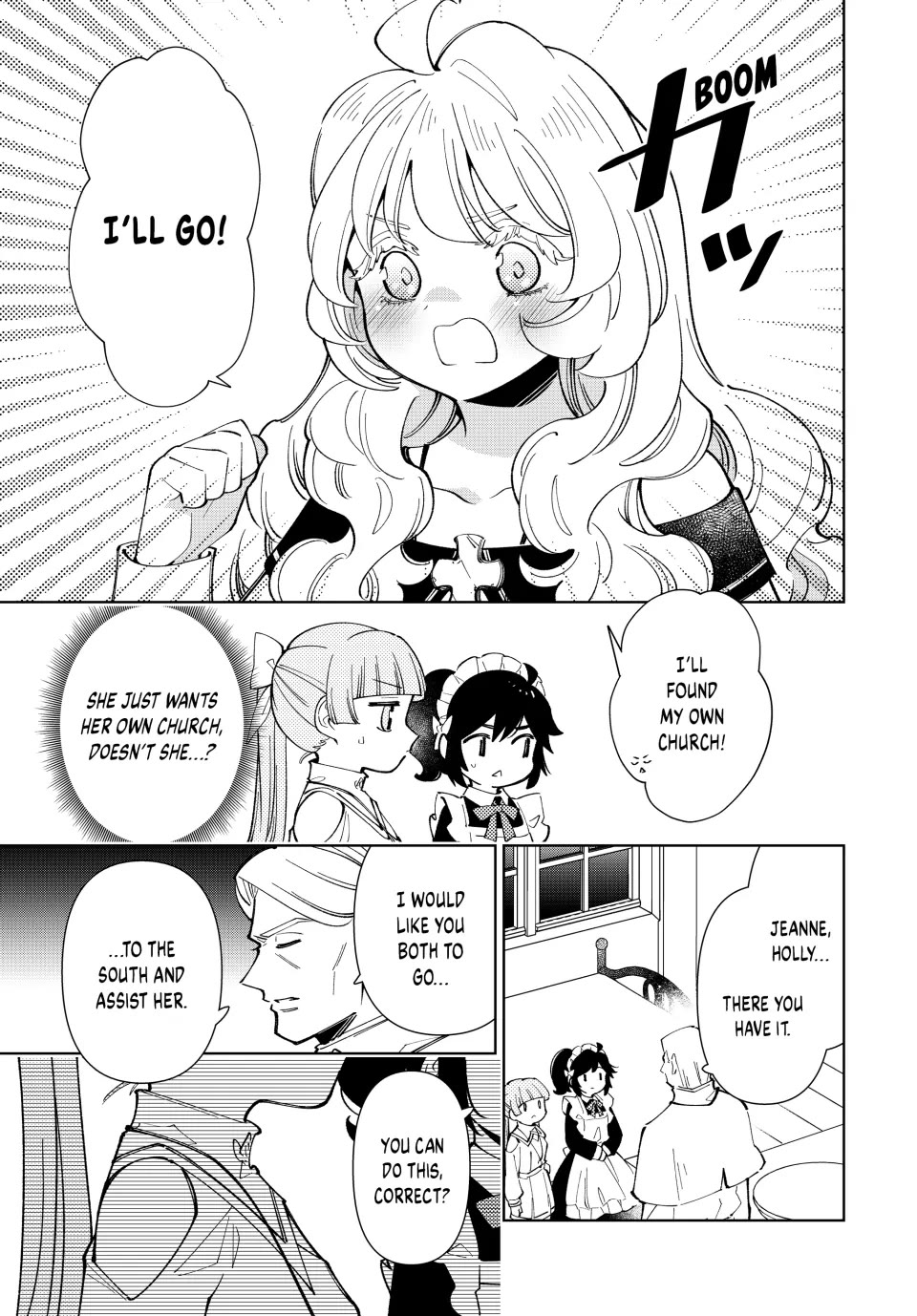 The Great Saint's Carefree Journey to Another World. Chapter 20 page 7 - Chapter 20: Great Saint Hirune's Departure!