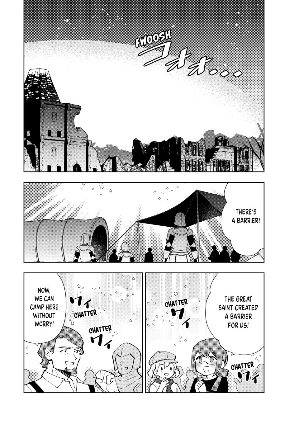 The Great Saint's Carefree Journey to Another World. Chapter 22 page 21 - Chapter 22: Long Live the Great Saint's Barrier!
