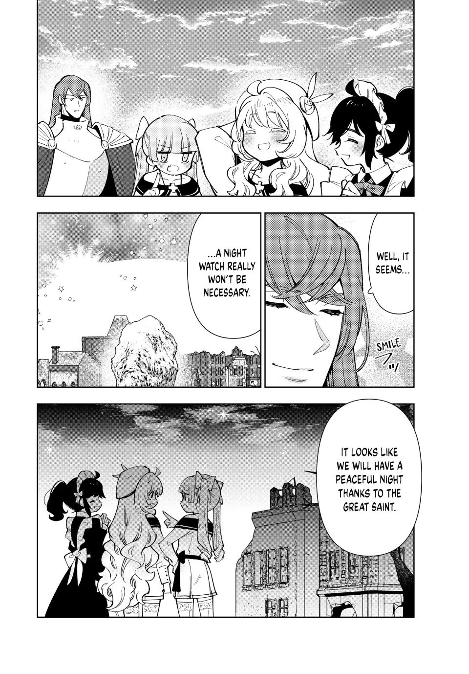 The Great Saint's Carefree Journey to Another World. Chapter 22 page 27 - Chapter 22: Long Live the Great Saint's Barrier!