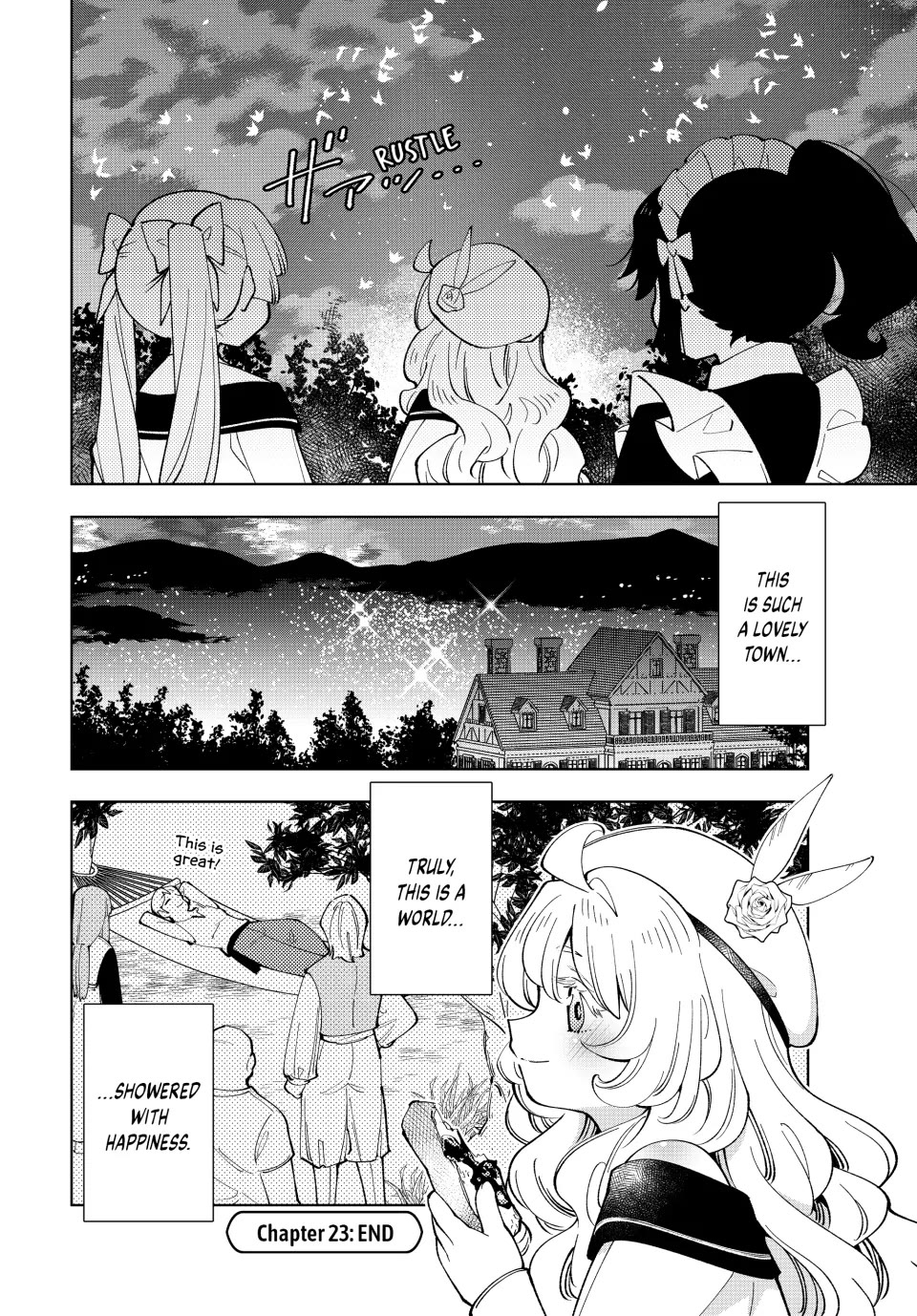 The Great Saint's Carefree Journey to Another World. Chapter 23 page 28 - Chapter 23: In a World Showered with Happiness