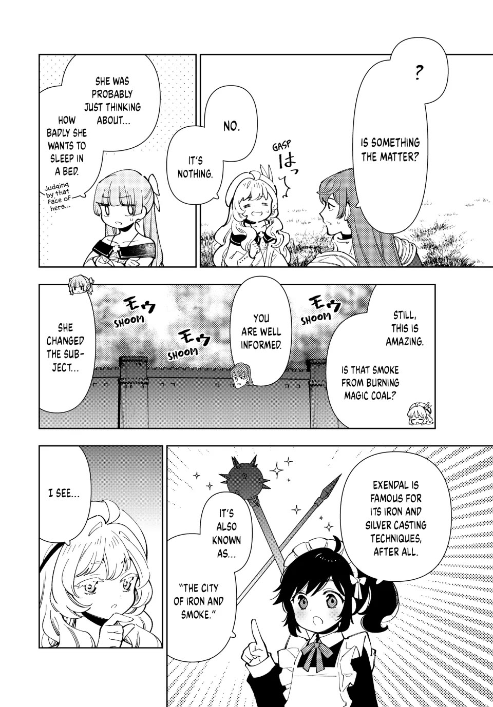 The Great Saint's Carefree Journey to Another World. Chapter 24 page 8 - Chapter 24: At the Remote City of Exendal