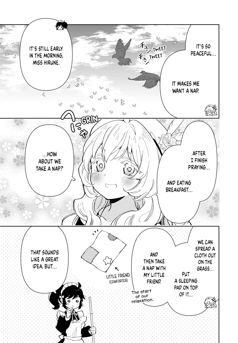 The Great Saint's Carefree Journey to Another World. Chapter 26 page 3 - Chapter 26: Everyone Can Nap in the Fairest City of All!