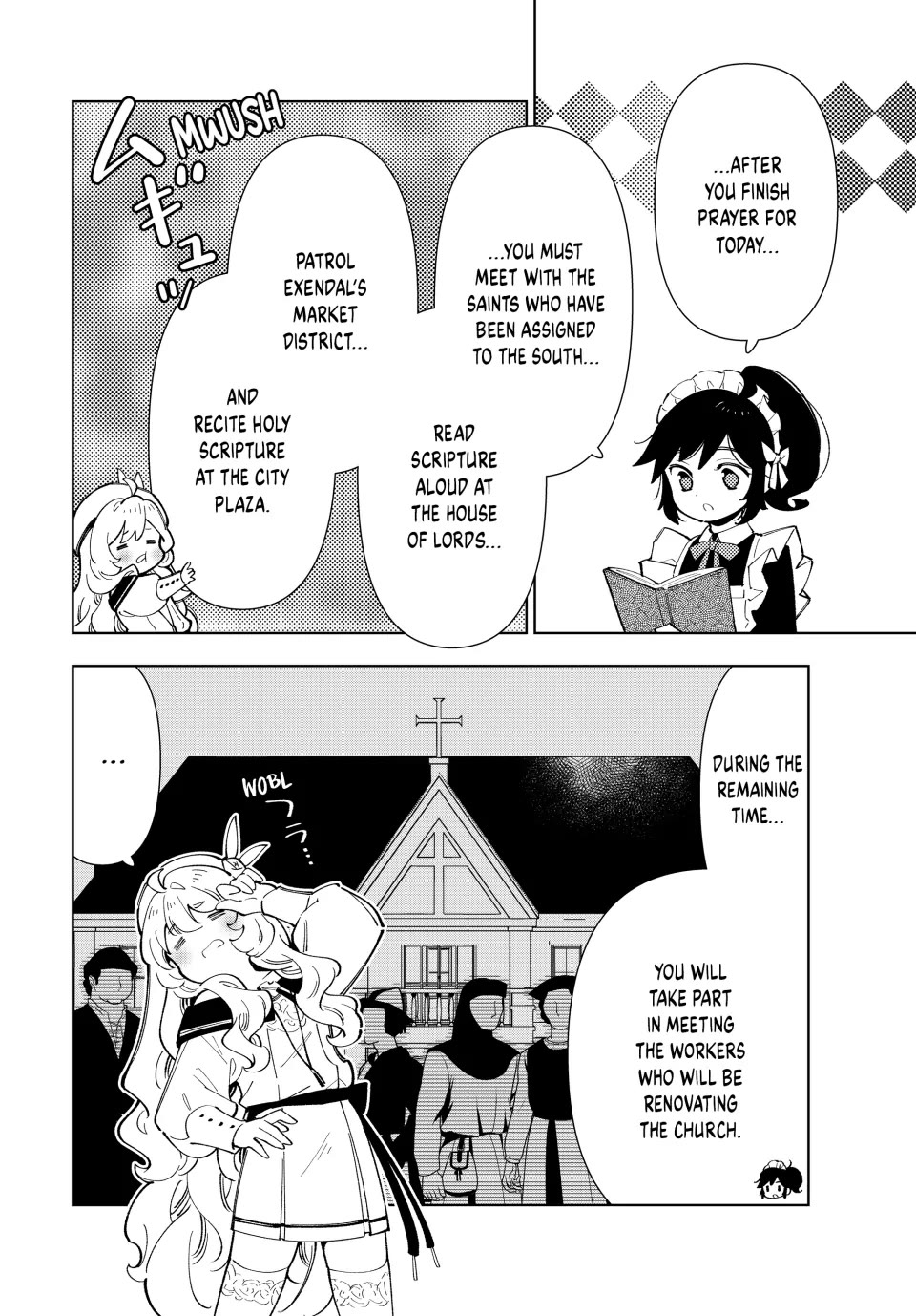 The Great Saint's Carefree Journey to Another World. Chapter 26 page 4 - Chapter 26: Everyone Can Nap in the Fairest City of All!