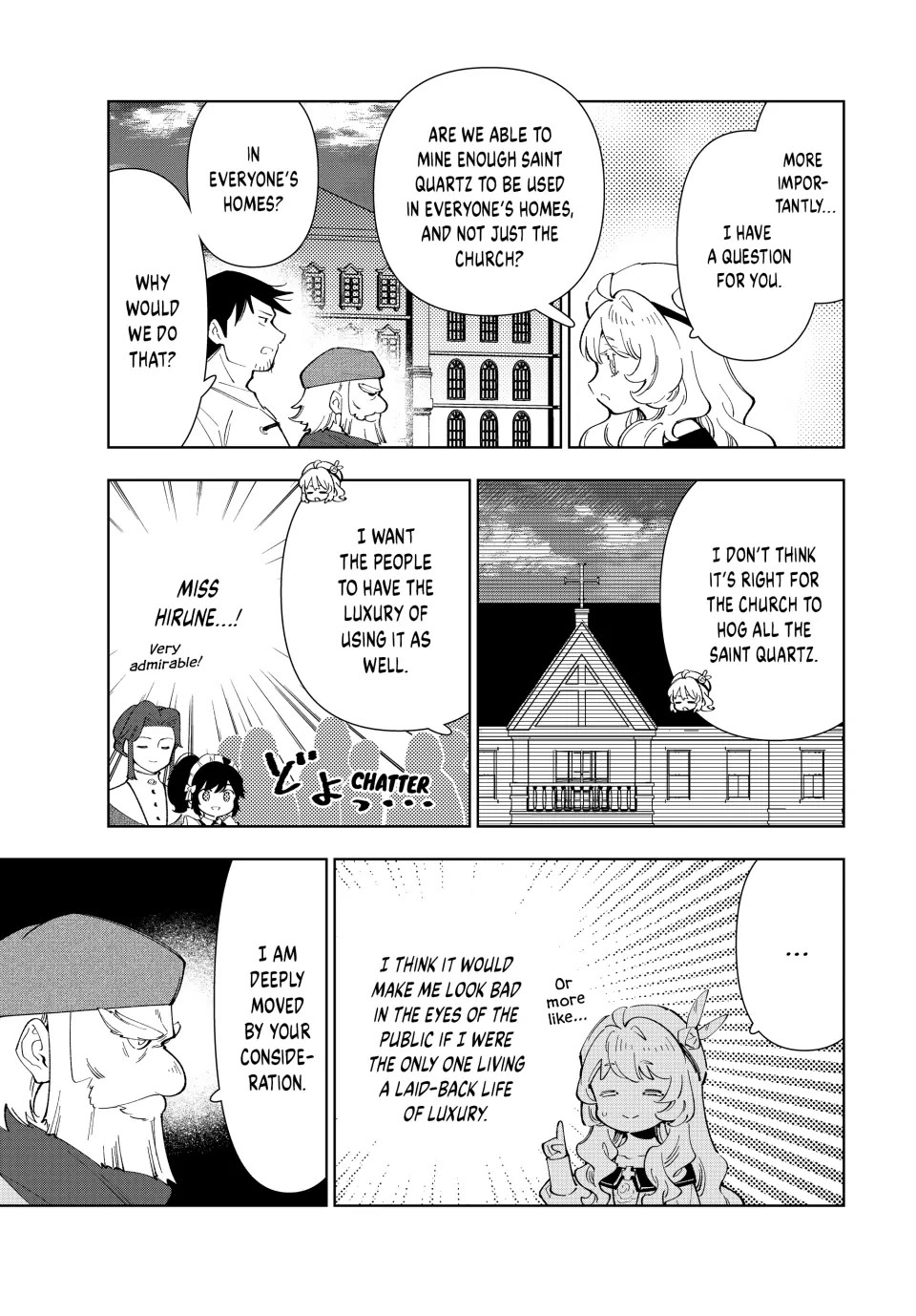 The Great Saint's Carefree Journey to Another World. Chapter 27 page 5 - Chapter 27: Save the Sleeping Stones!