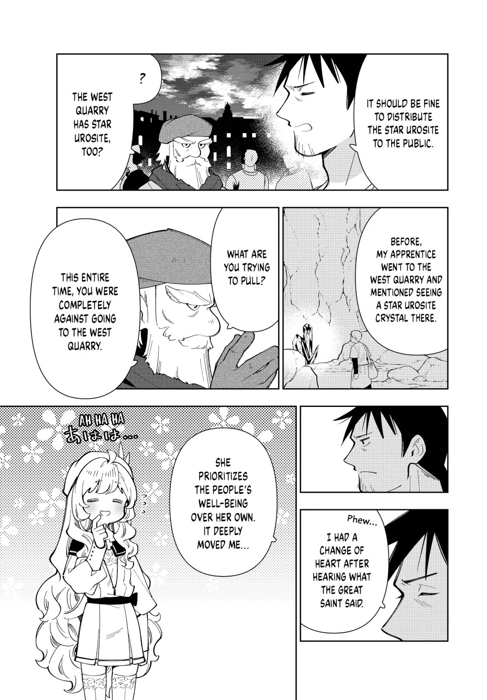 The Great Saint's Carefree Journey to Another World. Chapter 27 page 7 - Chapter 27: Save the Sleeping Stones!