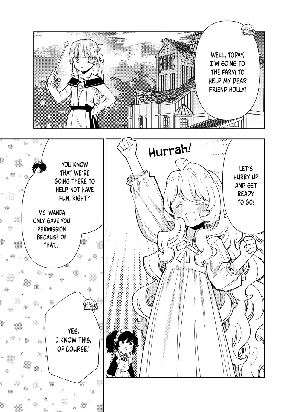 The Great Saint's Carefree Journey to Another World. Chapter 29 page 15 - Chapter 29: I'm Going to Help Holly!