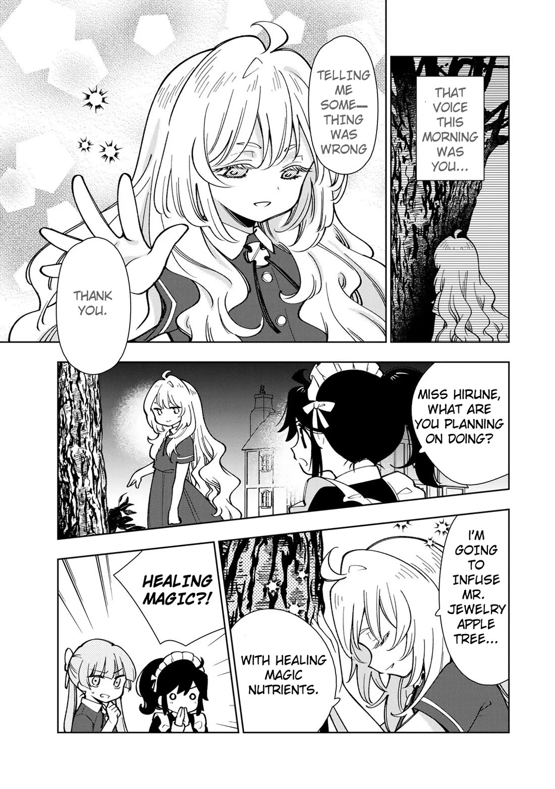 The Great Saint's Carefree Journey to Another World. Chapter 3 page 14 - Chapter 3: Get Better, Mr. Jewelry Apple!
