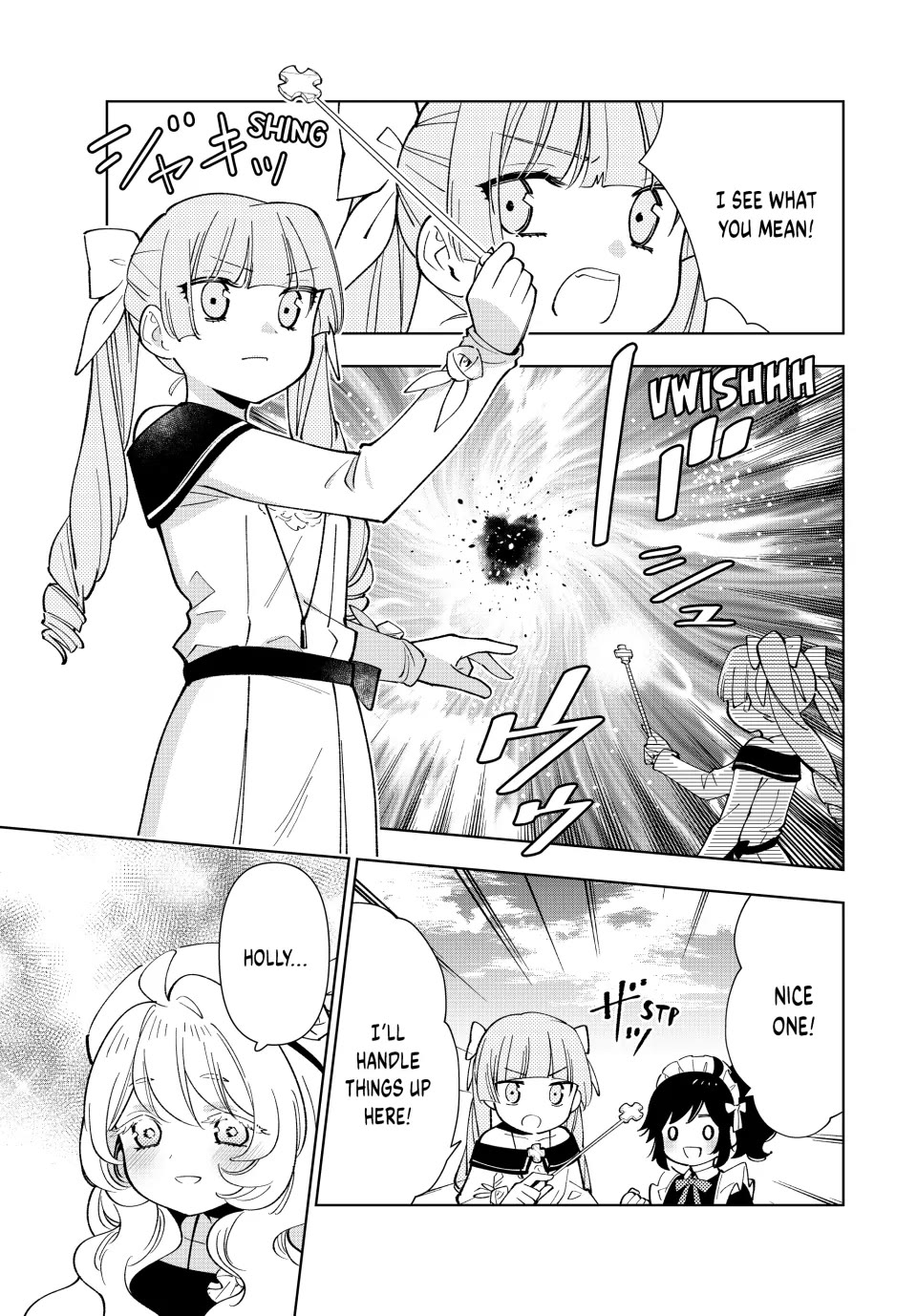 The Great Saint's Carefree Journey to Another World. Chapter 30 page 19 - Chapter 30: Holly Works for the Common Good