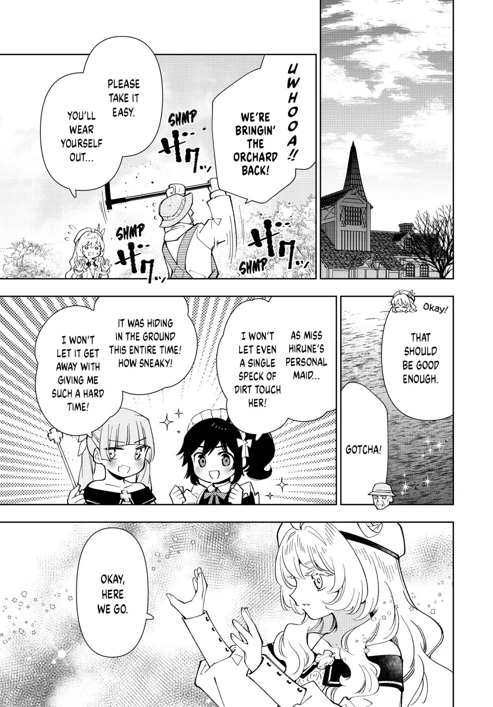 The Great Saint's Carefree Journey to Another World. Chapter 30 page 23 - Chapter 30: Holly Works for the Common Good