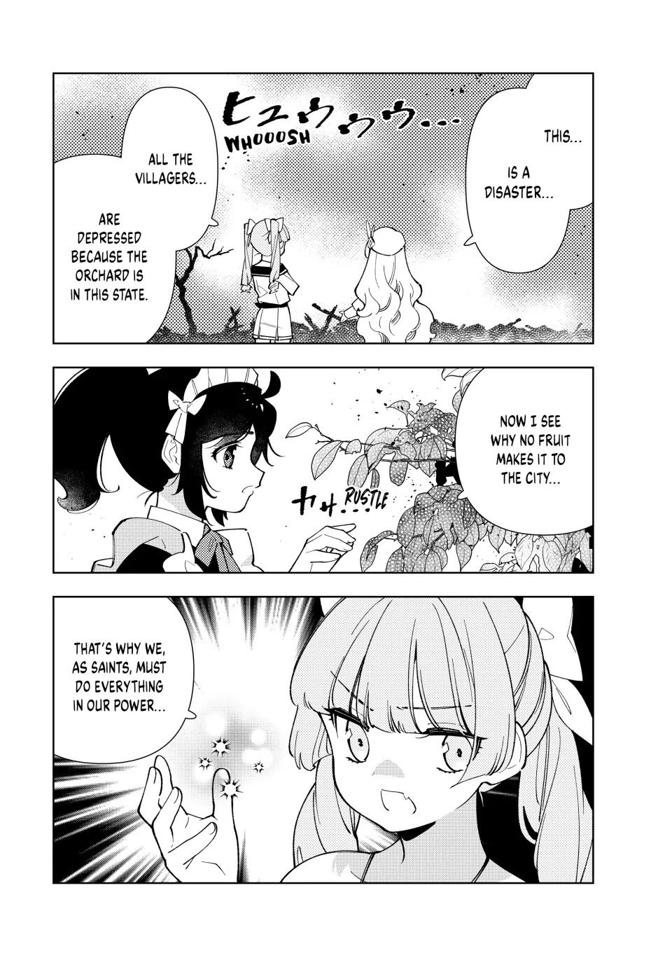 The Great Saint's Carefree Journey to Another World. Chapter 30 page 4 - Chapter 30: Holly Works for the Common Good