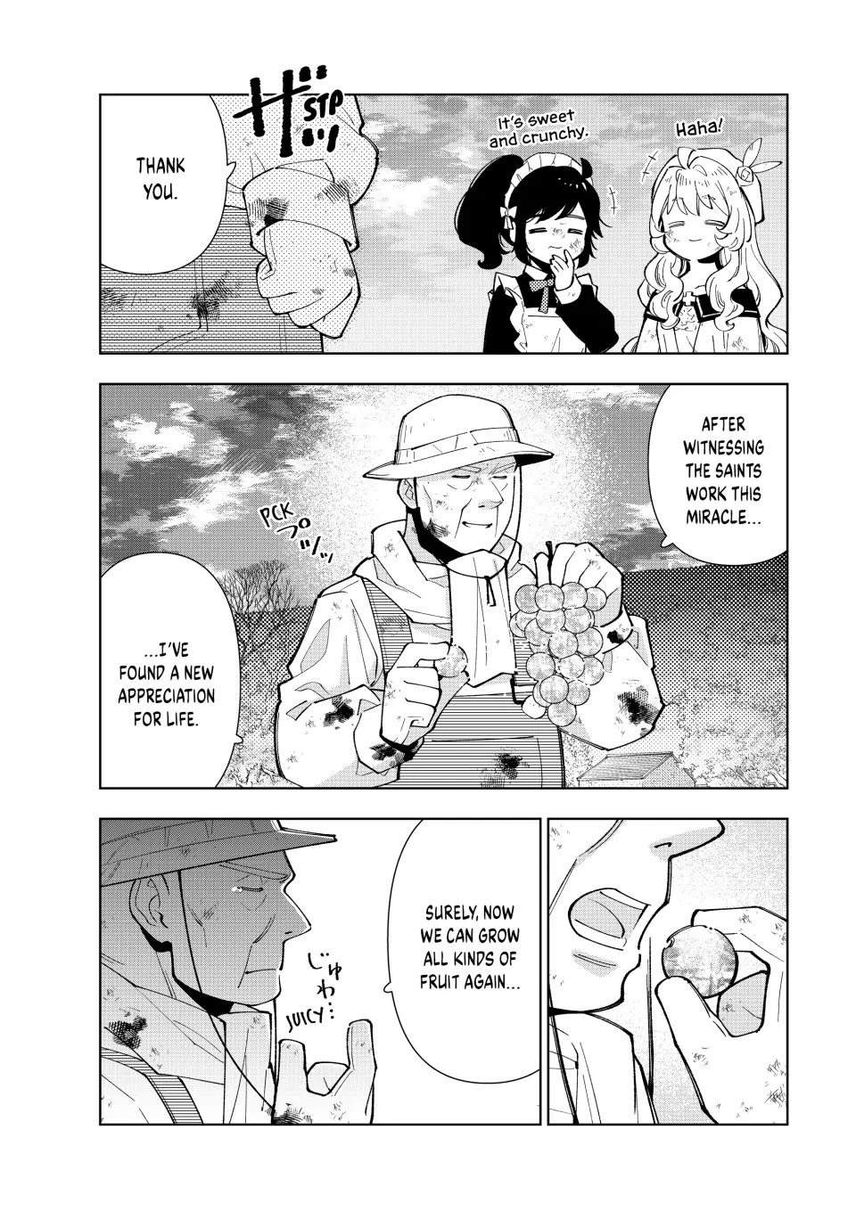 The Great Saint's Carefree Journey to Another World. Chapter 31 page 11 - Chapter 31: The Orchard's Full Recovery!