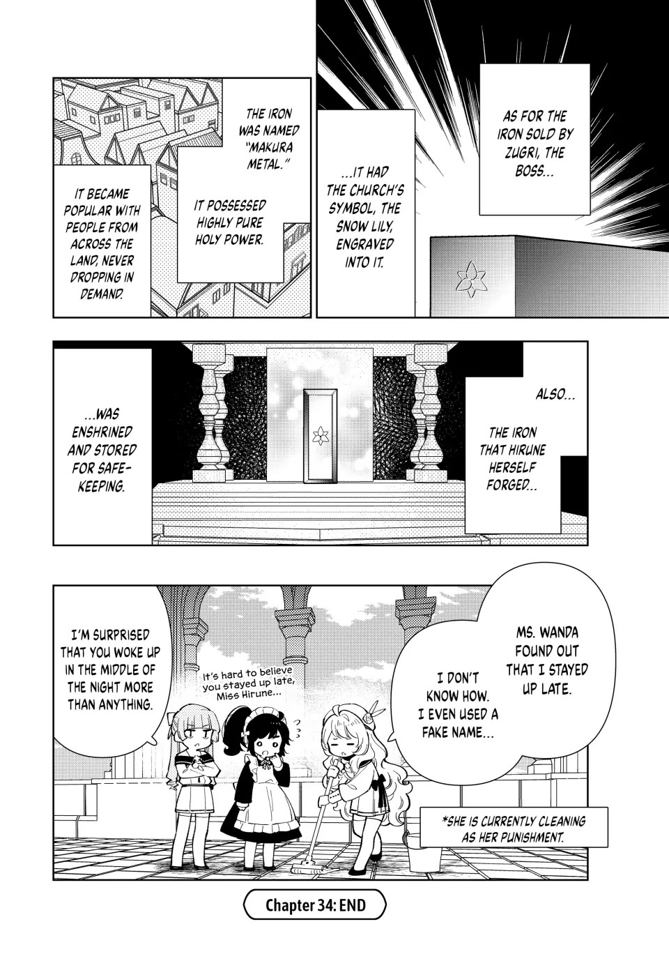 The Great Saint's Carefree Journey to Another World. Chapter 34 page 28 - Chapter 34: A New Product—Makura Metal!