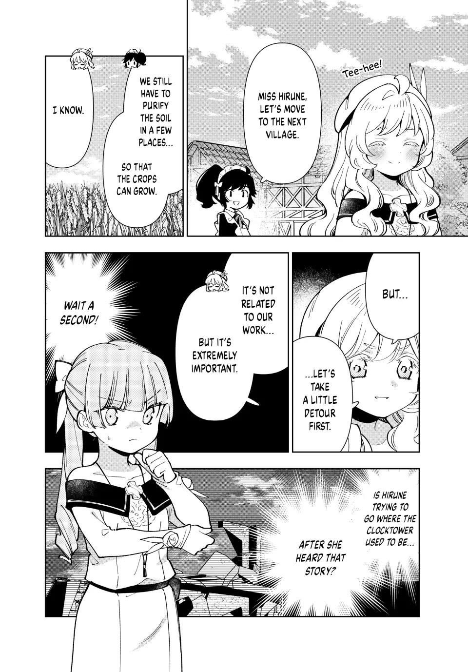 The Great Saint's Carefree Journey to Another World. Chapter 35 page 14 - Chapter 35: Great Saint Martine's Clocktower