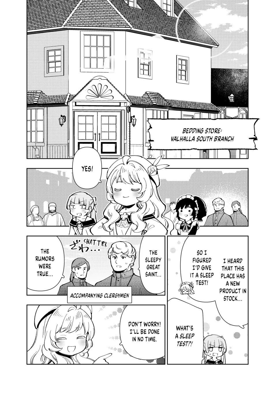 The Great Saint's Carefree Journey to Another World. Chapter 35 page 16 - Chapter 35: Great Saint Martine's Clocktower
