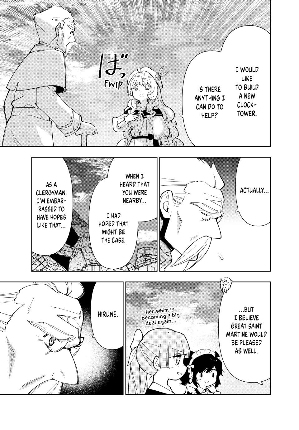 The Great Saint's Carefree Journey to Another World. Chapter 35 page 28 - Chapter 35: Great Saint Martine's Clocktower