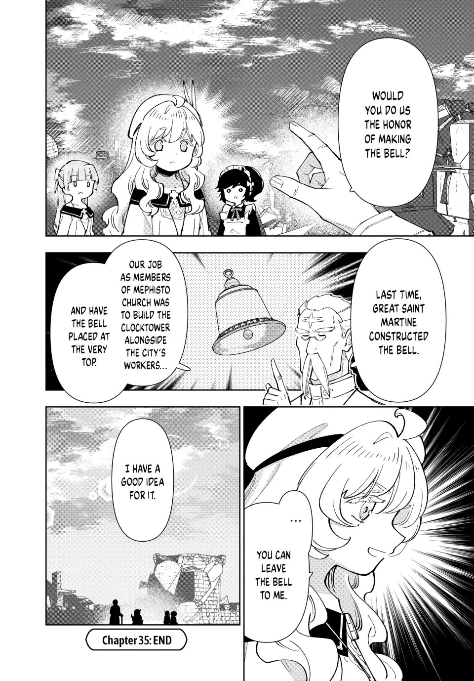 The Great Saint's Carefree Journey to Another World. Chapter 35 page 29 - Chapter 35: Great Saint Martine's Clocktower