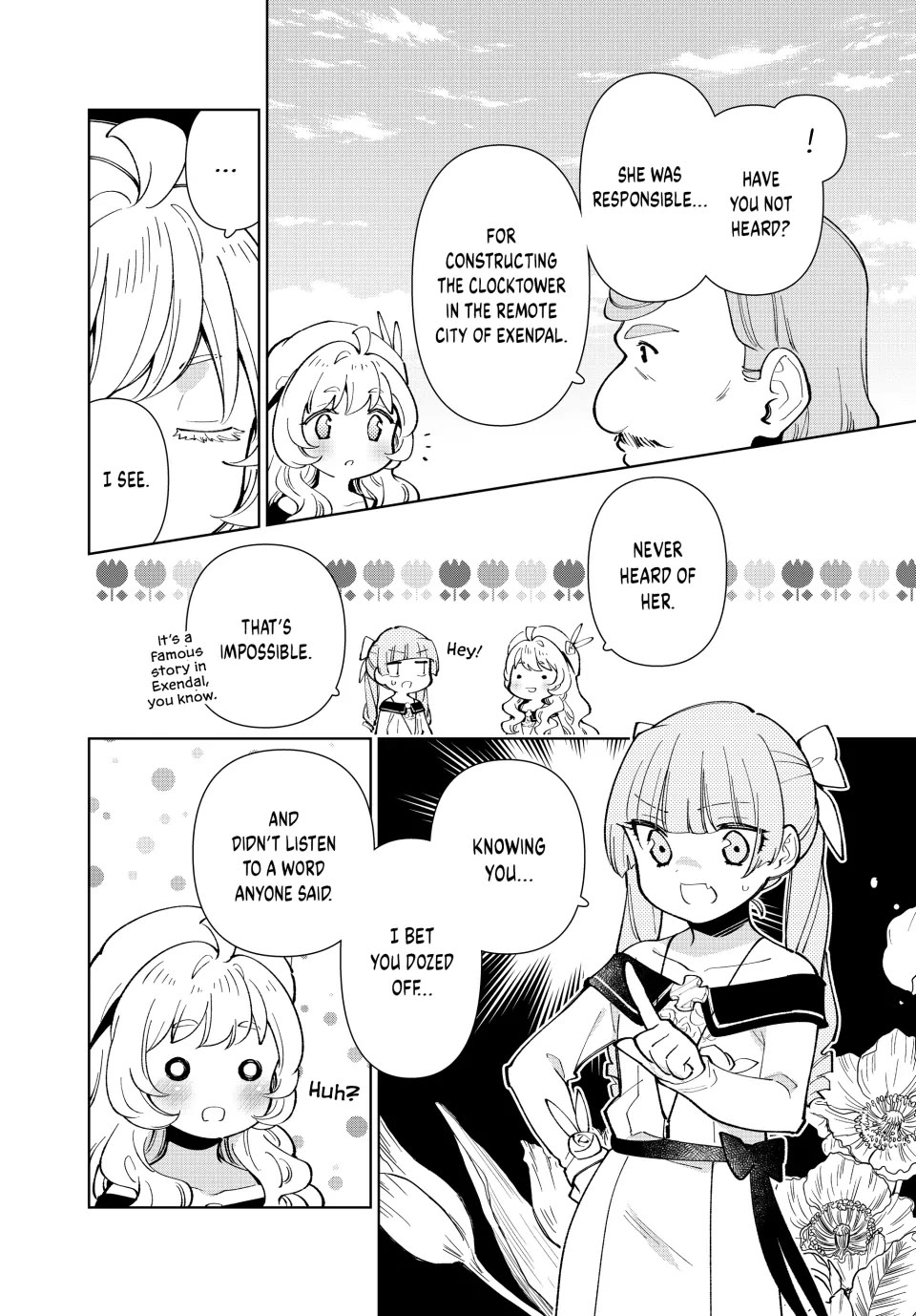 The Great Saint's Carefree Journey to Another World. Chapter 35 page 6 - Chapter 35: Great Saint Martine's Clocktower